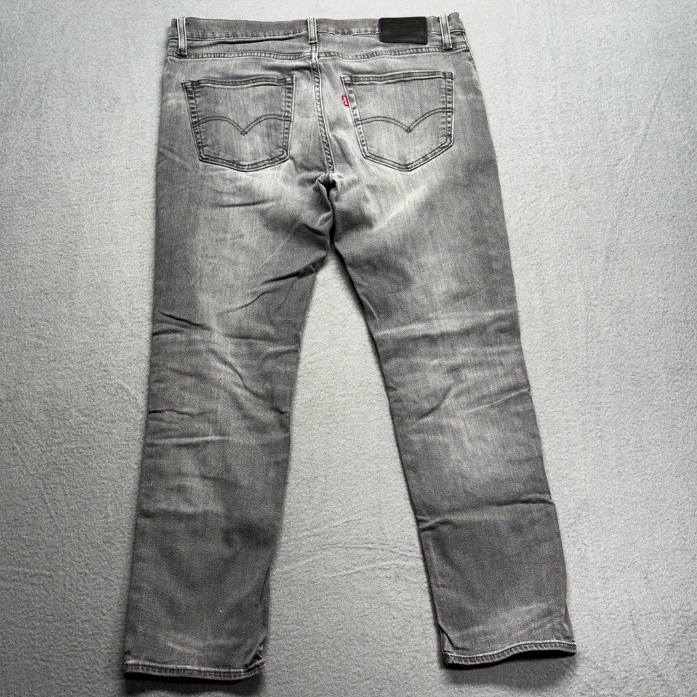 Levi's Premium 511 Slim Fit Grey Jeans Mens 36x30 Stretch Denim 04511-2091 - Picture 3 of 10